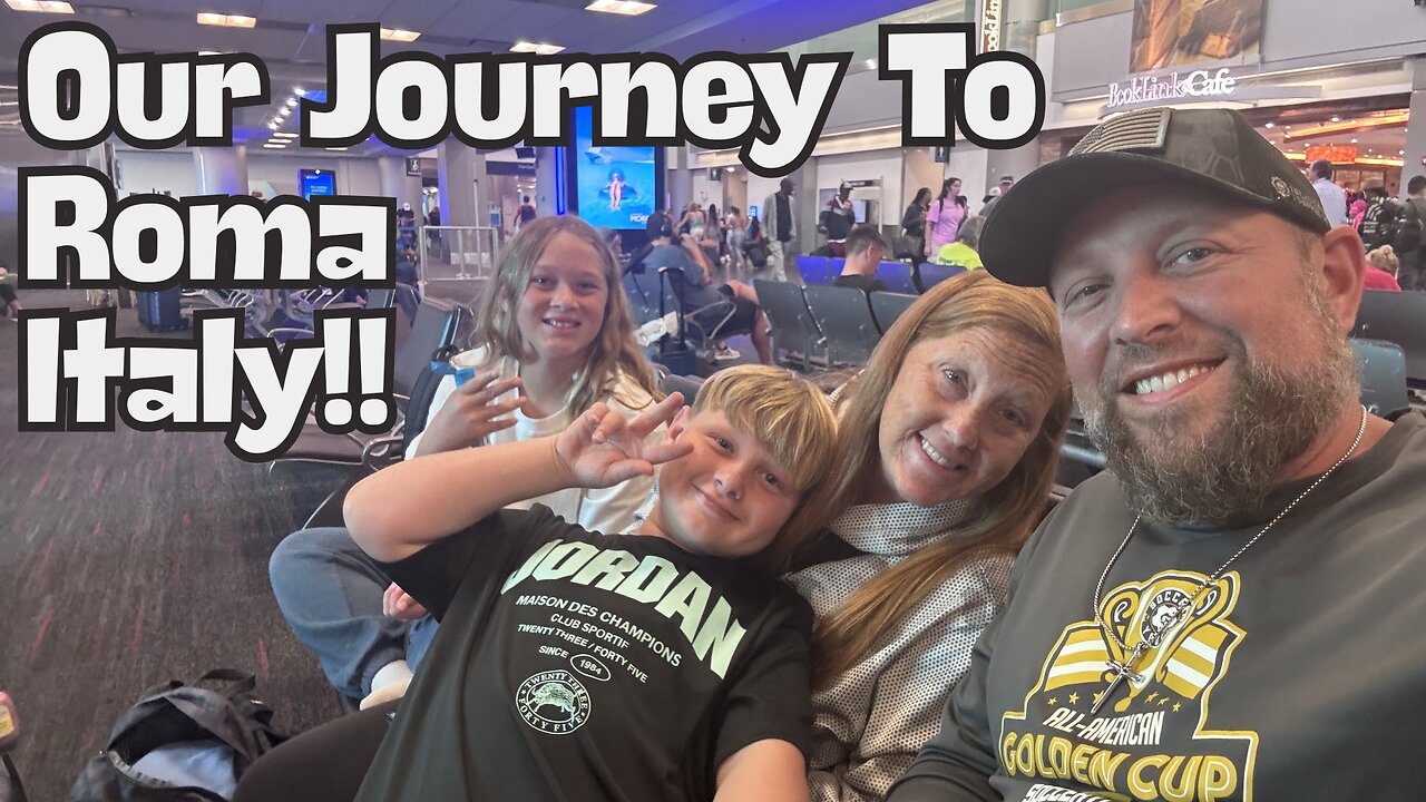 From The Sky To The Streets! Our First Trip To Rome!!