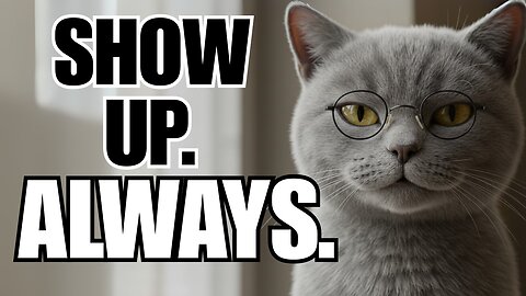 Motivation Is for Mortals. Discipline Is for Cats!