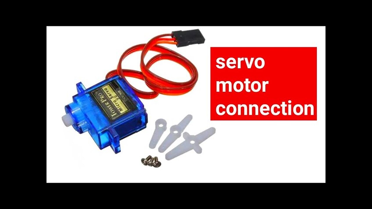 Servo motor connection
