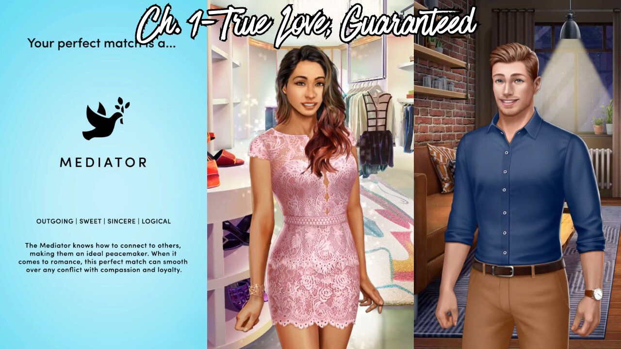 Choices: Stories You Play- Perfect Match, Book 1 (Ch. 1) |Diamonds|