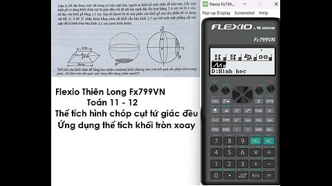 Thủ thuật Flexio: Để đặt được một vật trang trí trên mặt bàn, người ta thiết kế một chân