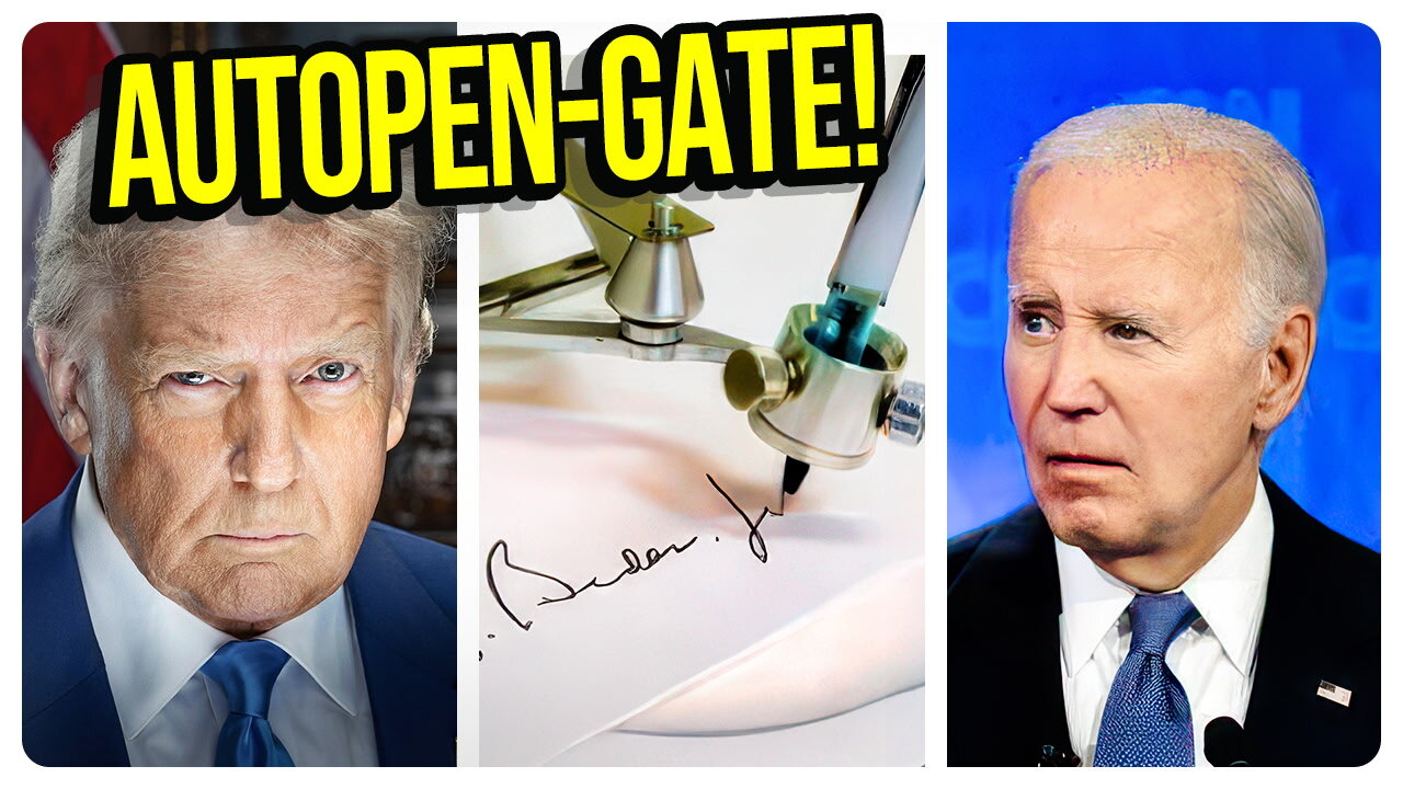 Trump Troll or HUGE SCANDAL? Does Biden's Autopen "Signature" Make Pardons Null & Void? Viva Frei