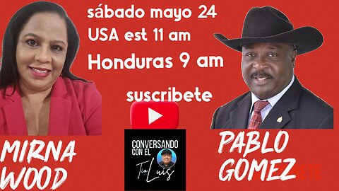 MIRNA WOOD & PABLO GOMEZ LIDERES EN EL D-19 CON EL ING SALVADOR NASRRALLA Y PLH
