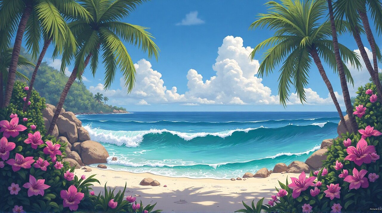 Vapor Beach [Music]