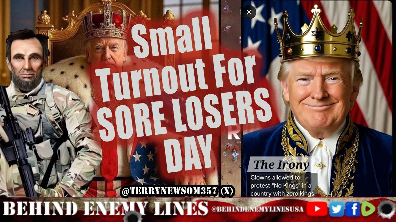 Small Turnout for Sore Losers Day