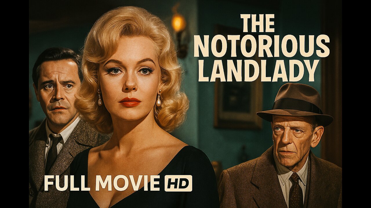 The Notorious Landlady (1962) | Full Movie | Kim Novak & Jack Lemmon in a Classic Mystery-Comedy