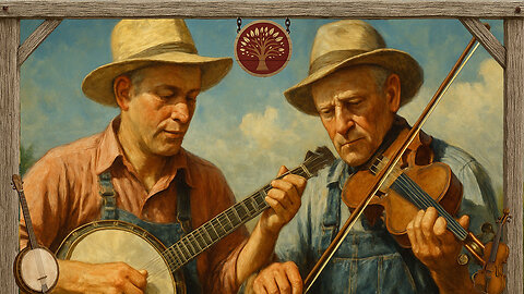 Bluegrass Instrumental 🎶021 – Banjo & Fiddle Background Music - Appalachian Folk Music