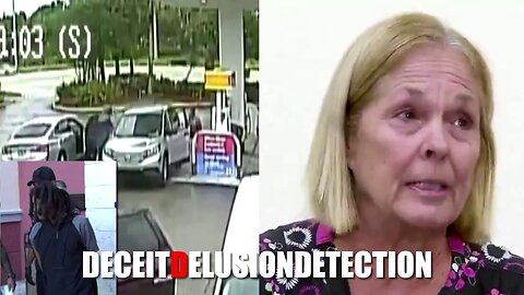 Two black suspects tried stealing a 64-year-old white grandmother's purse out of her vehicle at a gas station, and dragged her across the parking lot