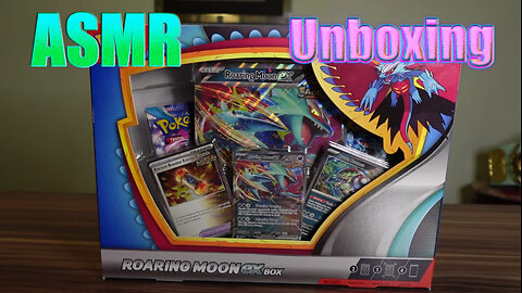 Roaring Moon Ex Booster Box - ASMR Unboxing