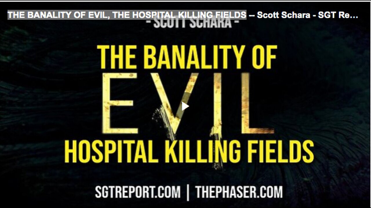 "Evil Banality: The Hospital Killing Fields"
