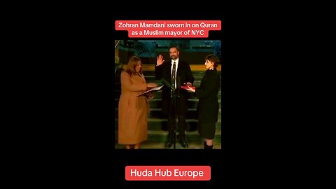 Zohran #Mamdani sworn in as a Muslim mayor of New York #USA #nyc #viral #trend #america #News #cnn