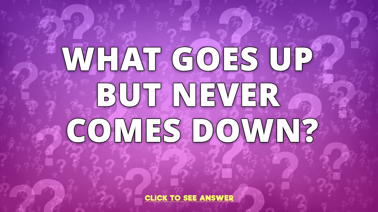 Solve this riddle and play our quiz