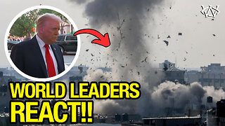 Trump 'NOT HAPPY' with Israeli Attack!
