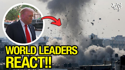 Trump 'NOT HAPPY' with Israeli Attack!