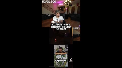Max reacts to there being ghost in the new Faze crib #plaqueboymax #plaqueboymaxclips
