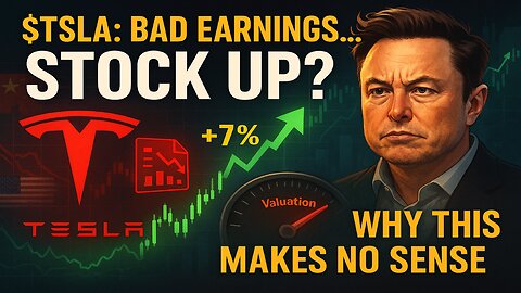 $TSLA Earnings Were Awful… So Why Is the Stock UP?! 😵📈