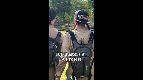 Liberals are now dressing up as “ICE Busters