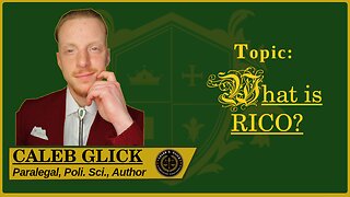 🟢 What is R.I.C.O.?; Grounds to Sue the Govenment? Is AOC Correct?; How to use R.I.C.O.🟢