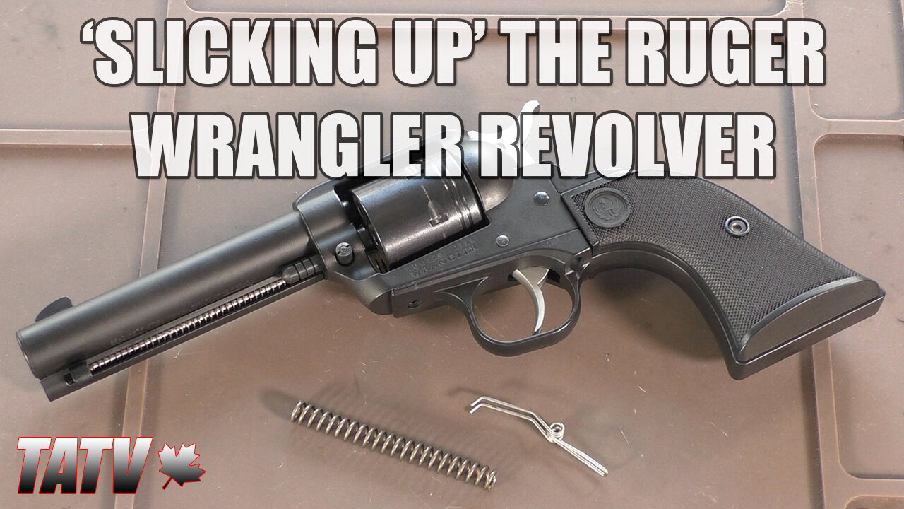 Slicking Up A Ruger Wrangler Revolver