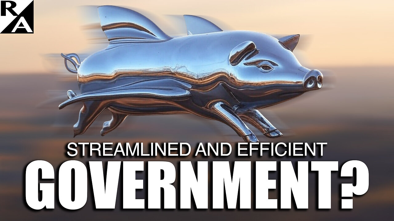 Streamlined and Efficient GOVERNMENT?