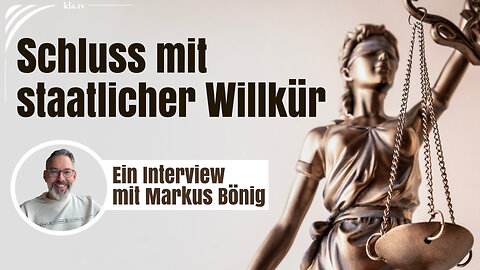Restart Democracy - Schluss mit staatlicher Willkür (Interview mit Markus Bönig)