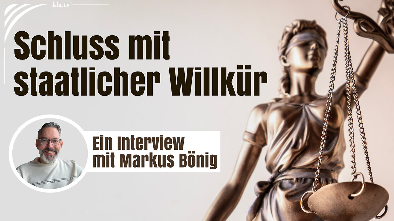 Restart Democracy - Schluss mit staatlicher Willkür (Interview mit Markus Bönig)