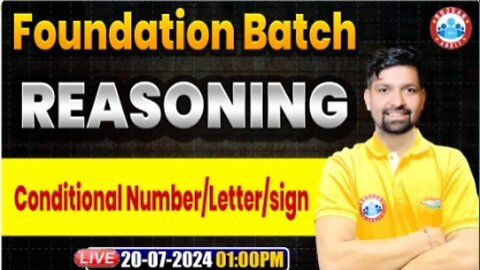 REASONING CLASS, CONDITIONAL NUMBER CLASS #1