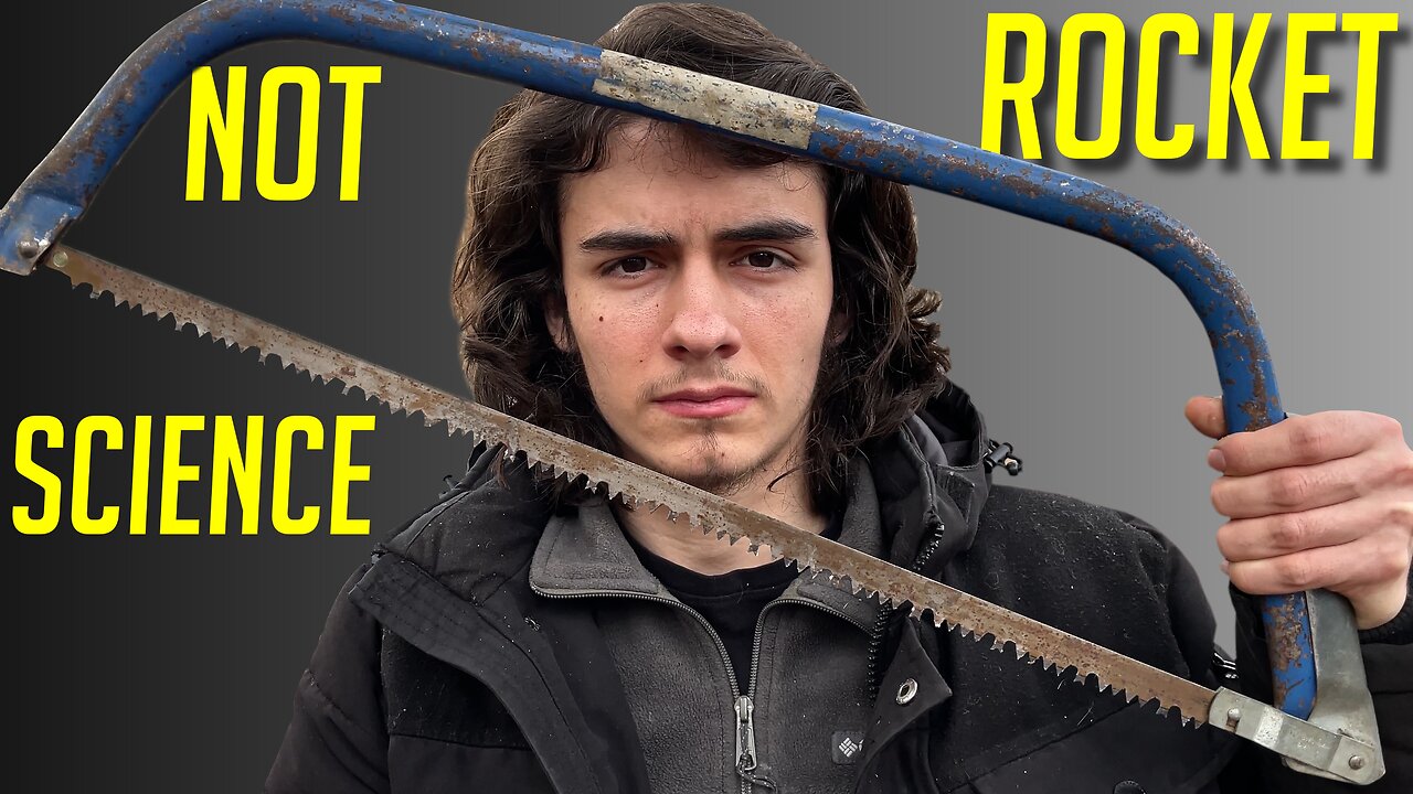 I Spent 3 YEARS Learning Bushcrft... Here's The Best Way to Use a Saw