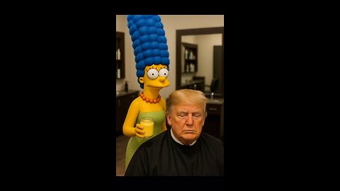 Marge Simpson Turns Trump Into Donald Simpson
