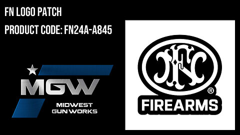FN Logo Patch - FN24A-A845