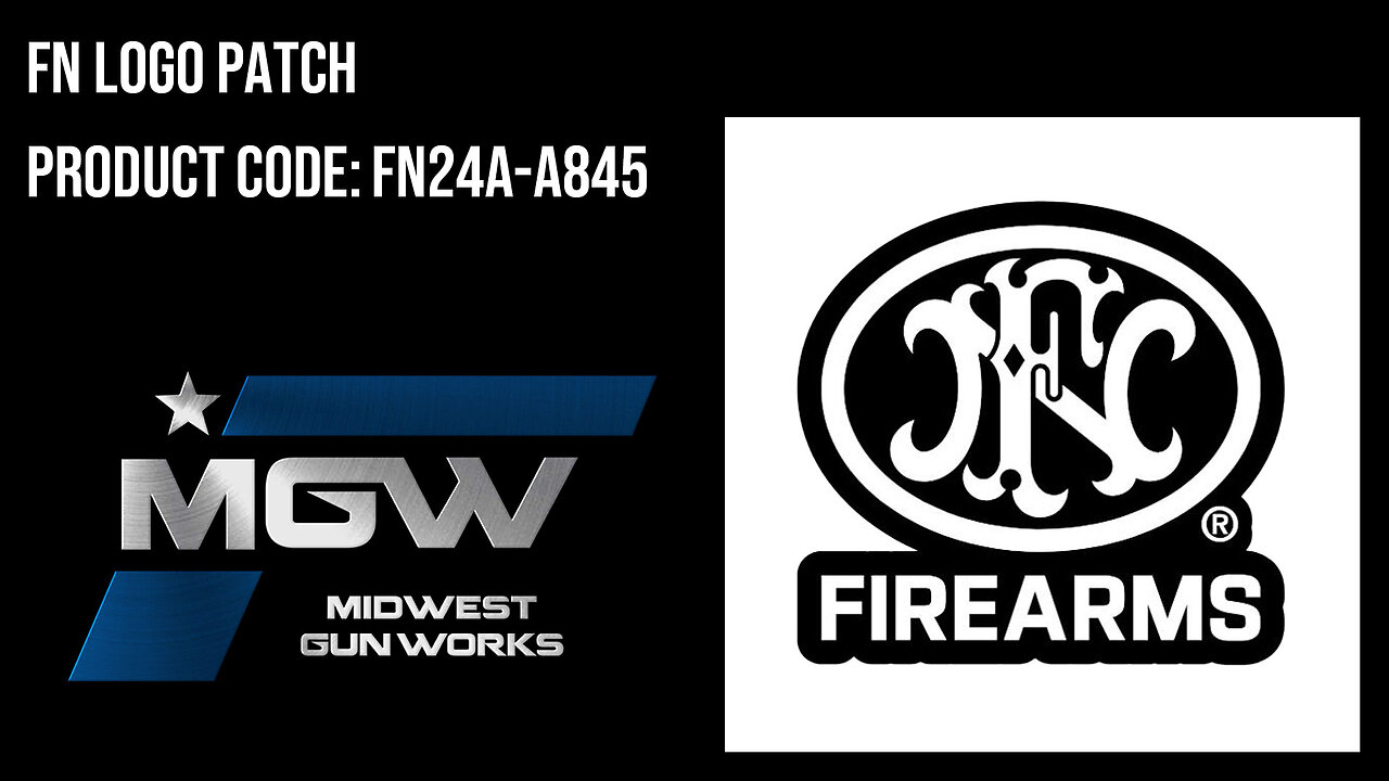 FN Logo Patch - FN24A-A845