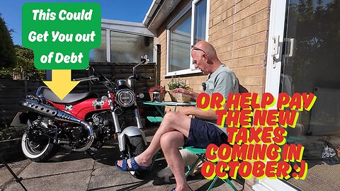 Do you feel poor? May be a bike like the Honda Dax could help your recovery. I tell my story of loss