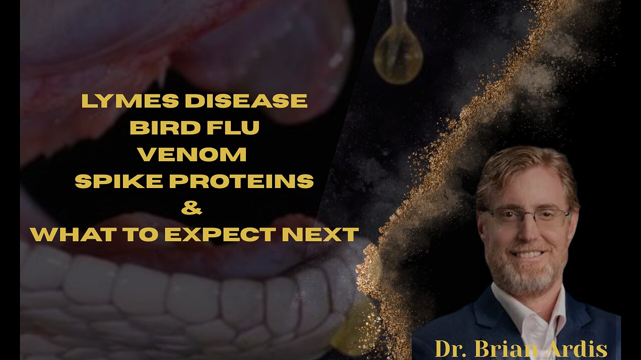 Dr Bryan Ardis-Unmasking The Agenda and How YOU can be Prepared for The Future