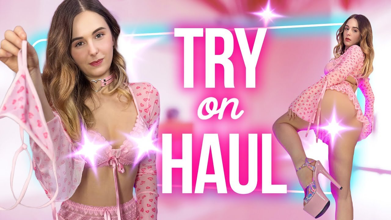 Transparent Lingerie Try on haul | Sheer try on | See through | Bikini 2025