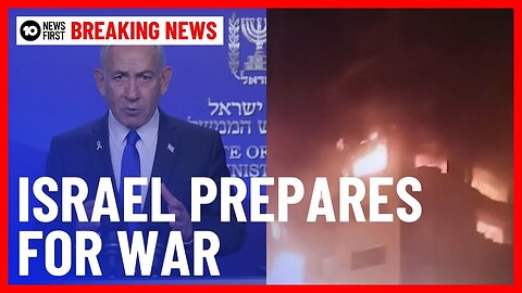 Israel Confirms Strikes On Iran & Tells Israelis To Prepare For Retaliation | 10 News First