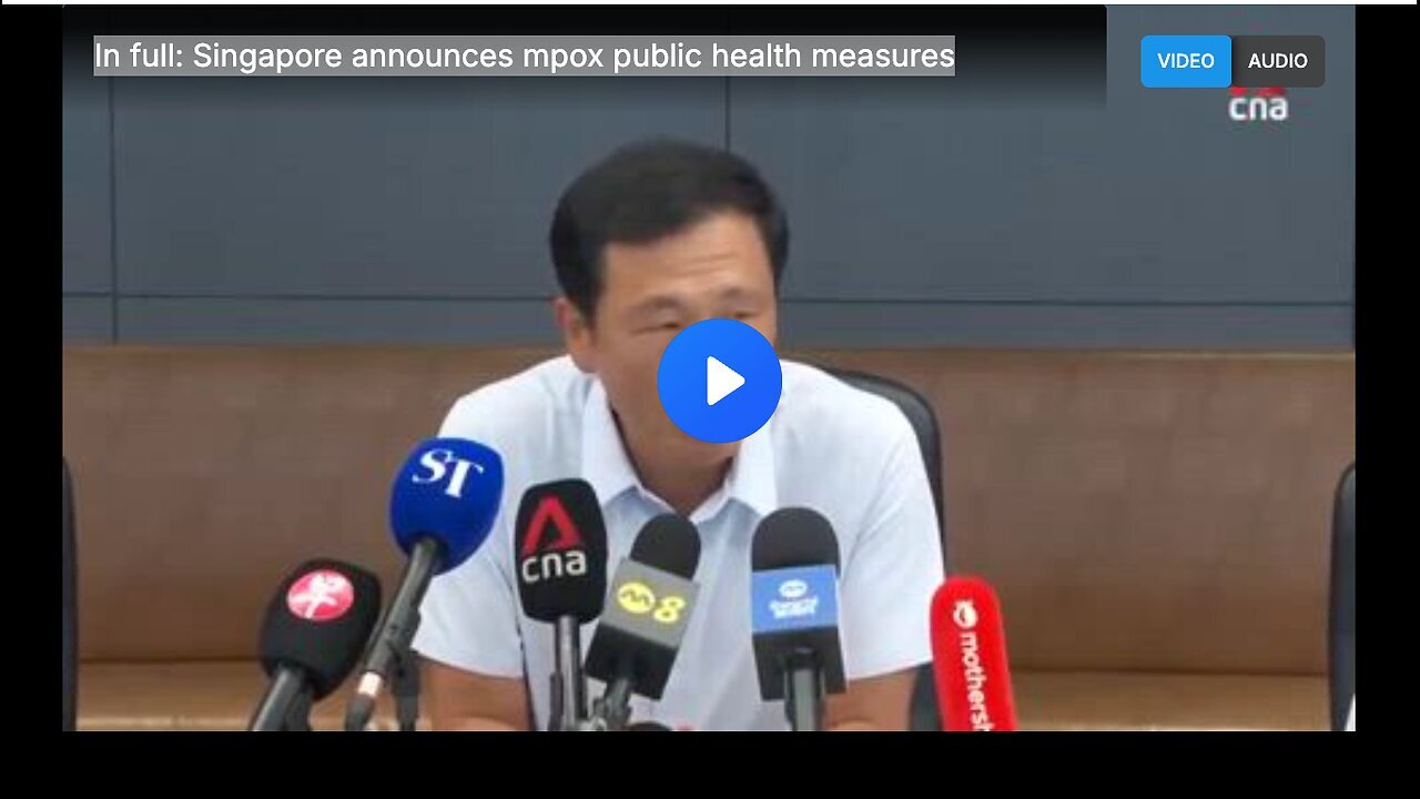 "Singapore Announces Public Health Measures Against Mpox"