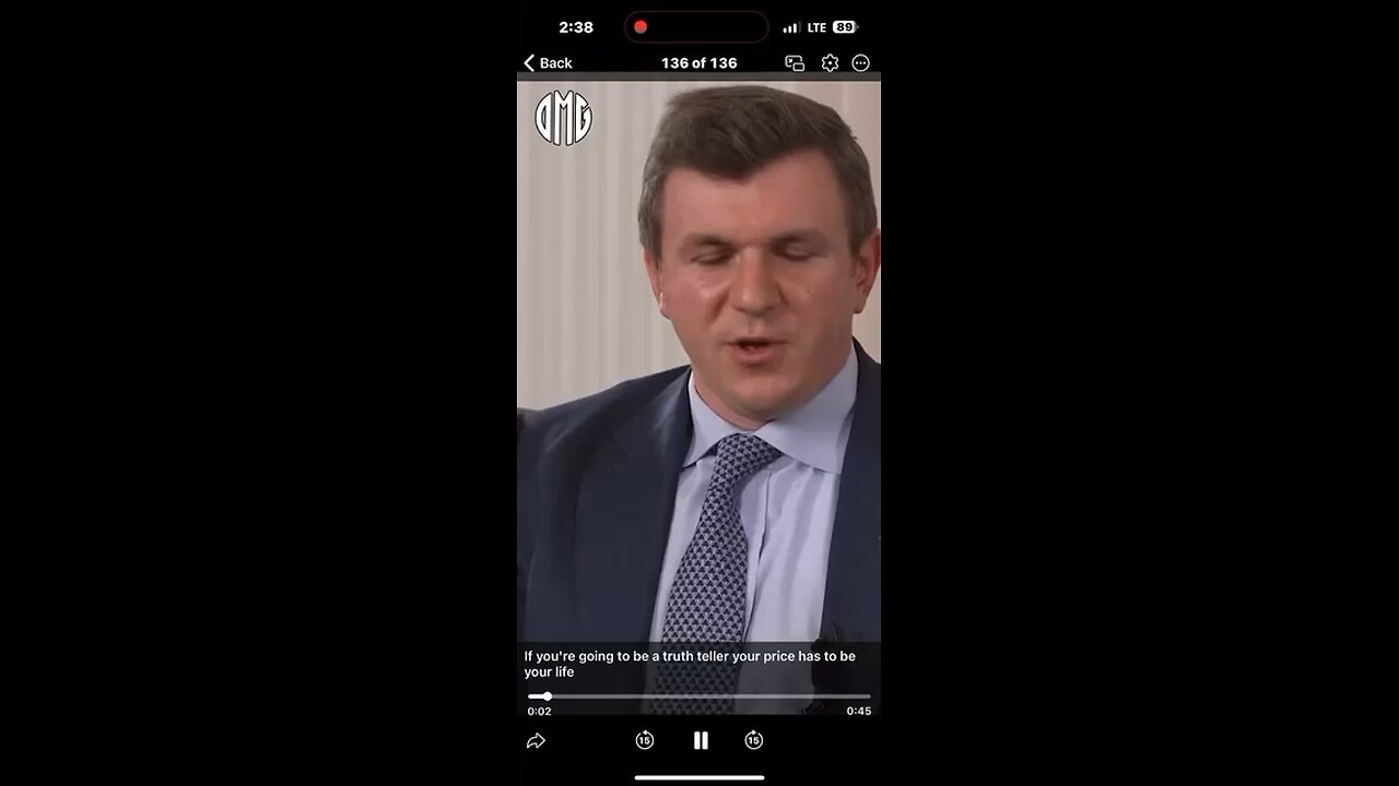 James O Keefe says it all right here.