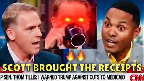 New Scott Jennings VICTIM wasn’t prepared for this Medicaid Debate!