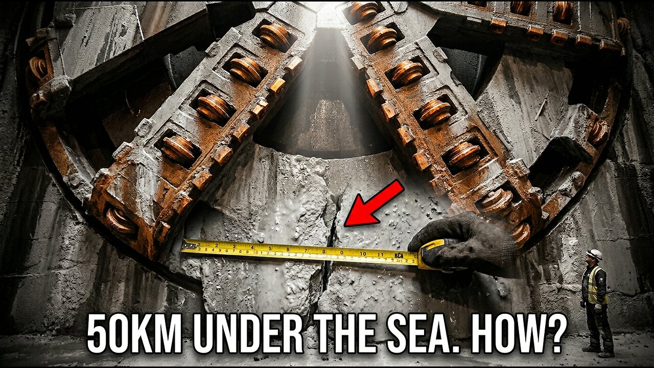 The 50km Tunnel: How Workers Nearly Missed Each Other by Just 2 Centimeters