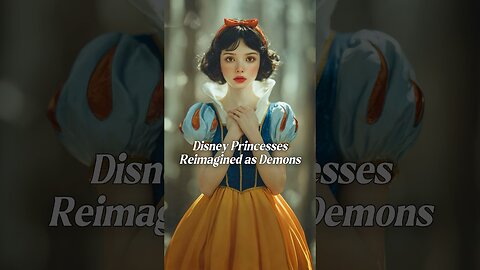 Disney Princesses Reimagined as Demons #disney #princess #reimagined