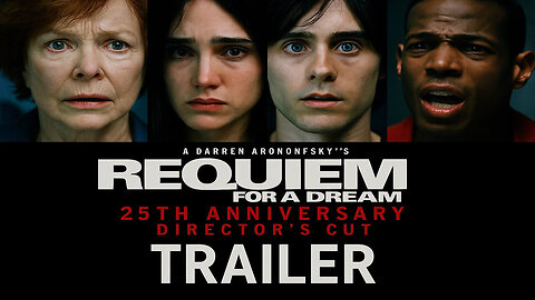 Requiem For A Dream 25th Anniversary Directors Cut Trailer