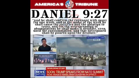 Daniel 9:27 And he shall declare a covenant with many for one week..