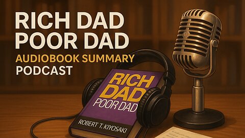 Rich Dad Poor Dad Audiobook Summary | Build Wealth Mindset | Podcast Style