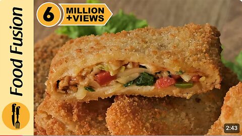 Recipie # 11 - Crispy Vegetable Box patties Recipe By Food Fusion