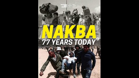 77 Jahre Nakba