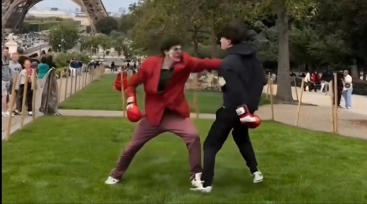 PEAK MALE CONTENT: Chrogman on IG is blowing up for fighting a random follower everyday