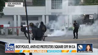 ‘We will press charges’: Kristi Noem responds to ICE protest clashes in LA