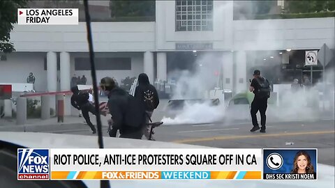 ‘We will press charges’: Kristi Noem responds to ICE protest clashes in LA