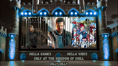 🏰KINGDOM MENU: 🌳SESHYS 🎮SPLITEGATE PEW PEWS & 🎮SCI FI HORROR VIBES DILLY DILLY!!!
