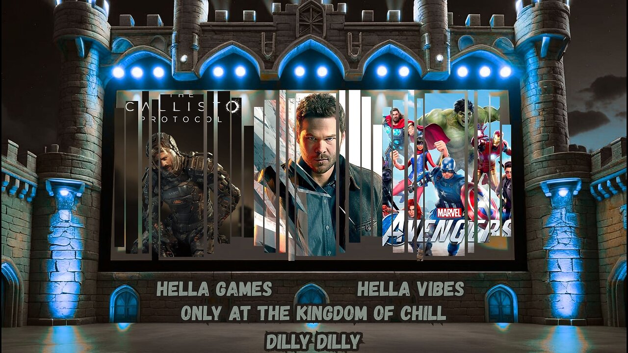 🏰KINGDOM MENU: 🌳SESHYS 🎮SPLITEGATE PEW PEWS & 🎮SCI FI HORROR VIBES DILLY DILLY!!!
